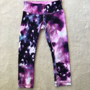 Lululemon wunder under blooming pixie sz 6